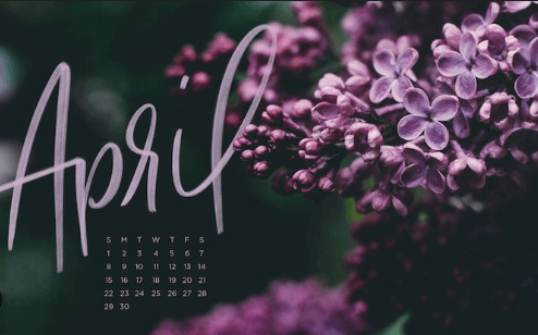 April Wallpaper:24d3nl_Iips= Wallpapers for Computer